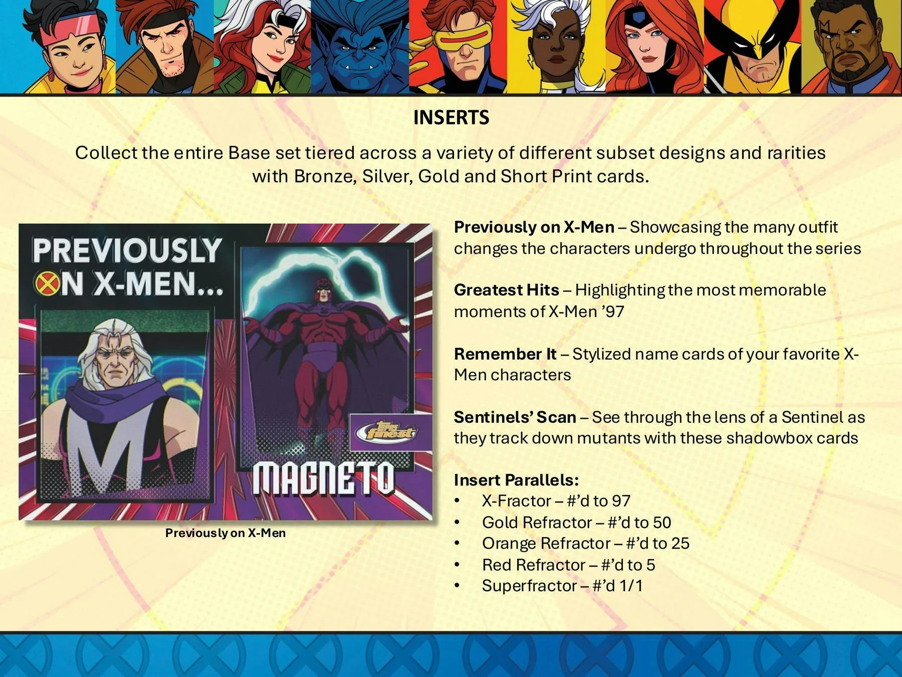 X-Men '97 Finest Hobby Box (Topps 2025) - Image 5