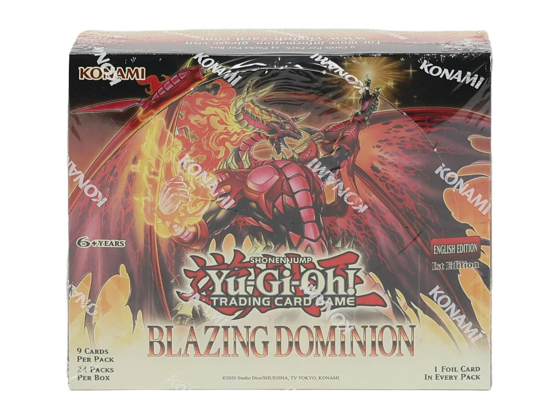 Yu-Gi-Oh! Blazing Dominion Booster Box | Columbia Sports Cards