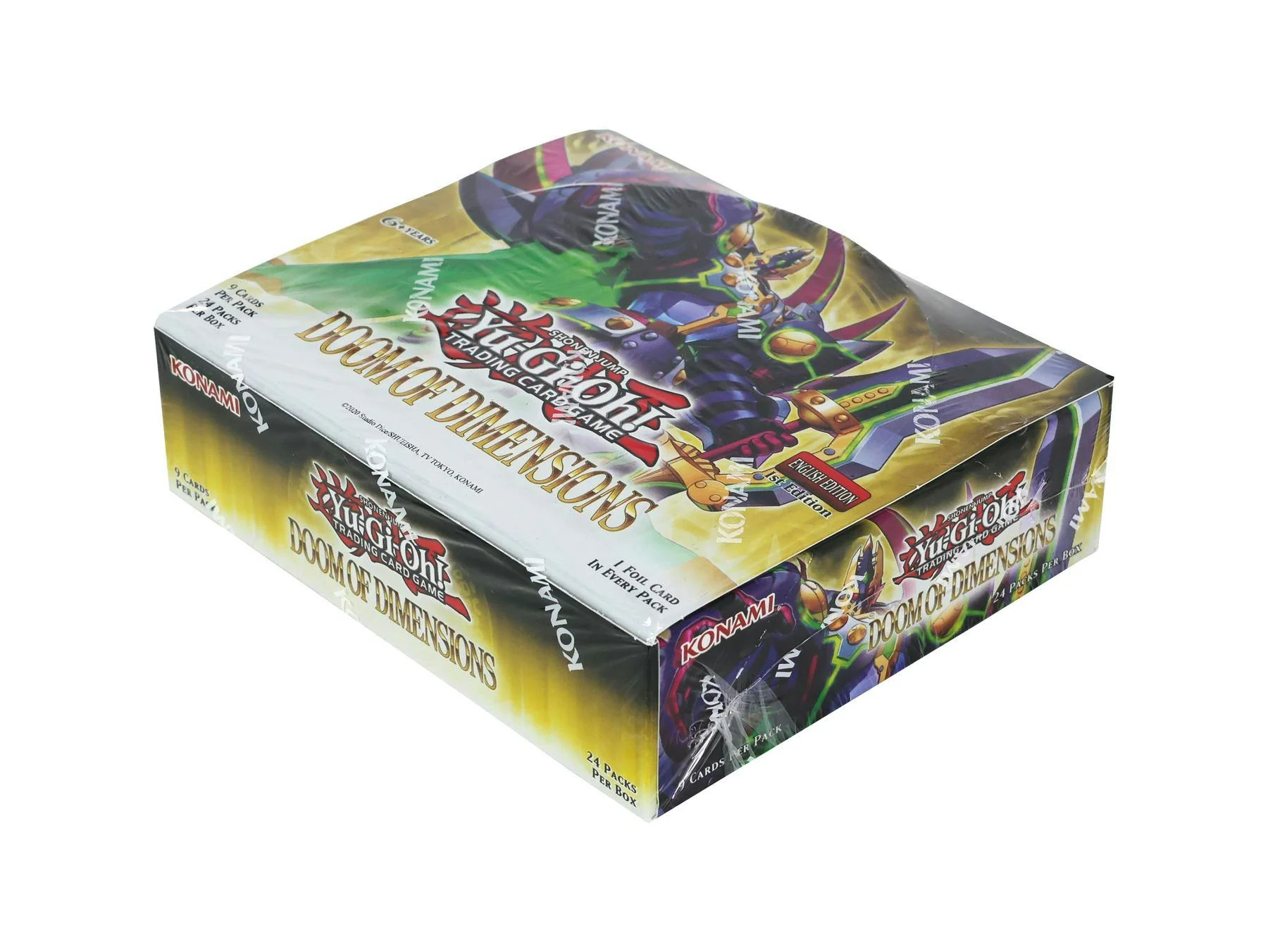 Yu-Gi-Oh Doom of Dimensions Booster Box | Columbia Sports Cards