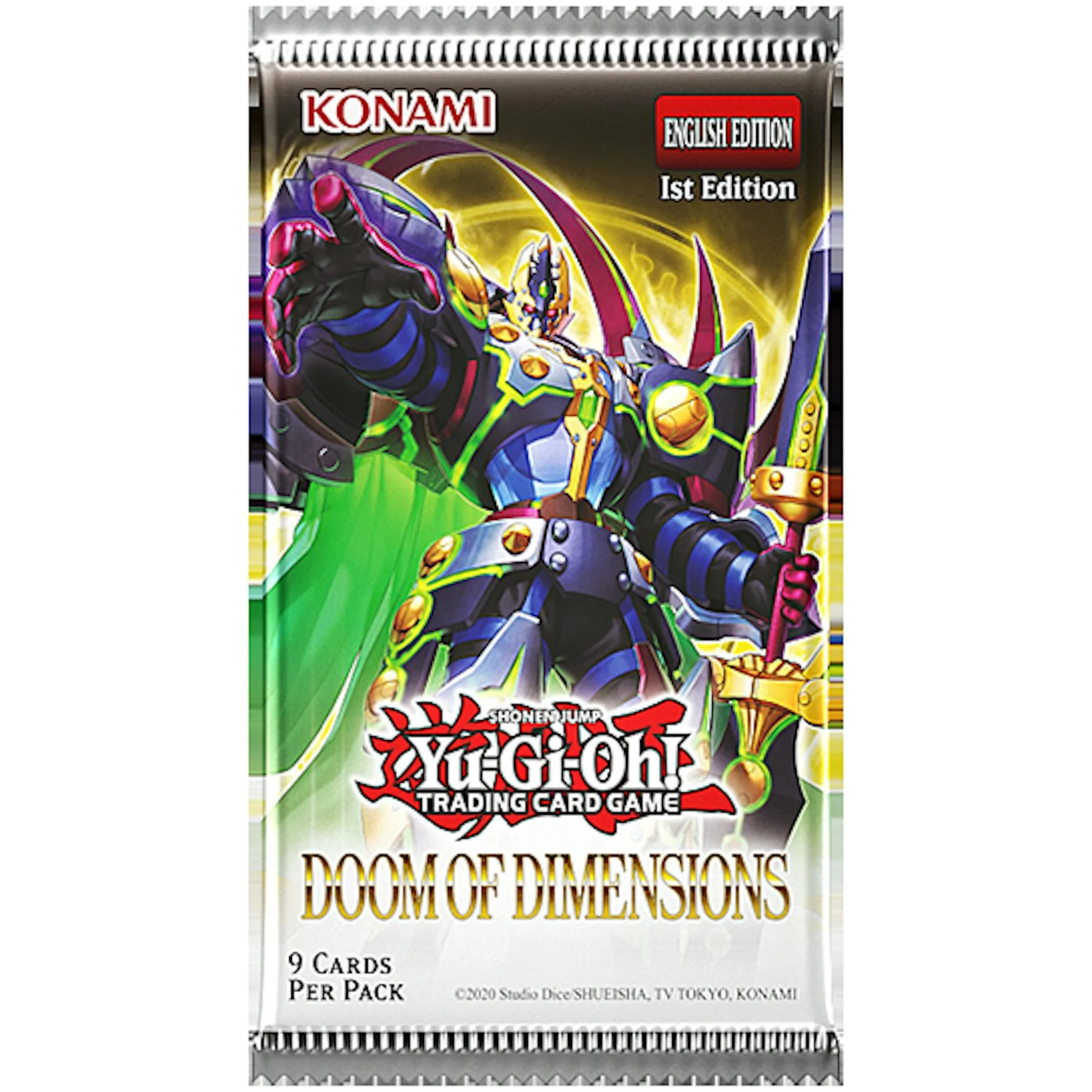 Yu-Gi-Oh Doom of Dimensions Booster Box | Columbia Sports Cards - Image 3