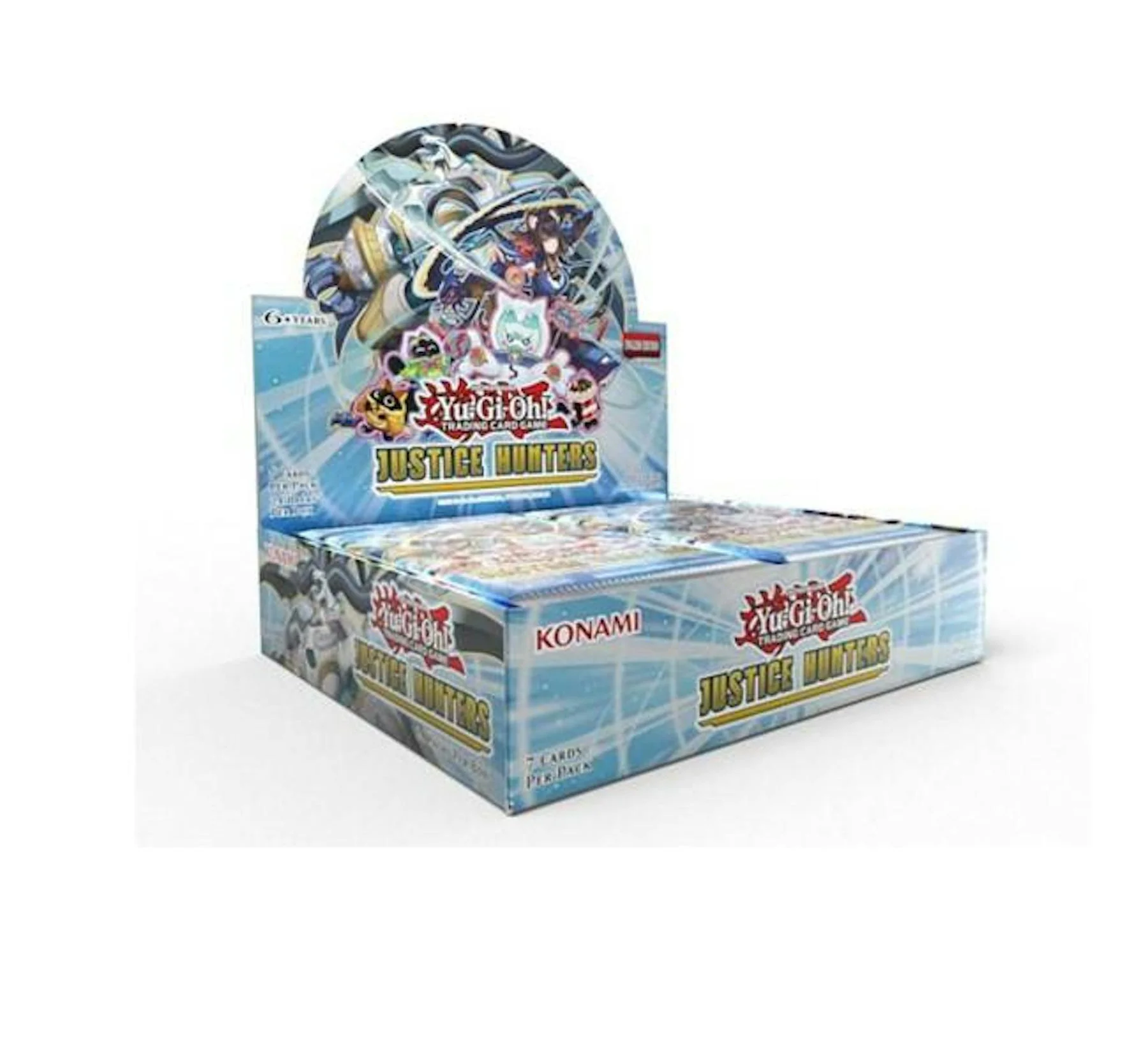 Yu-Gi-Oh! Justice Hunters Booster Box | Columbia Sports Cards & More - Image 3