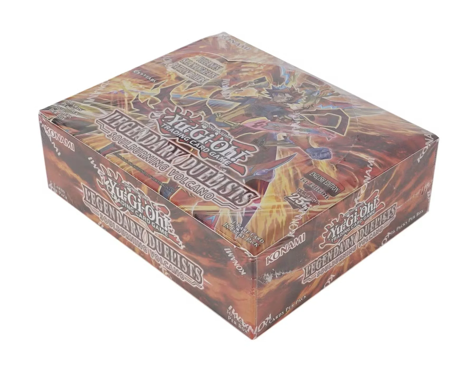 Yu-Gi-Oh Legendary Duelists: Soulburning Volcano Booster Box - Image 2